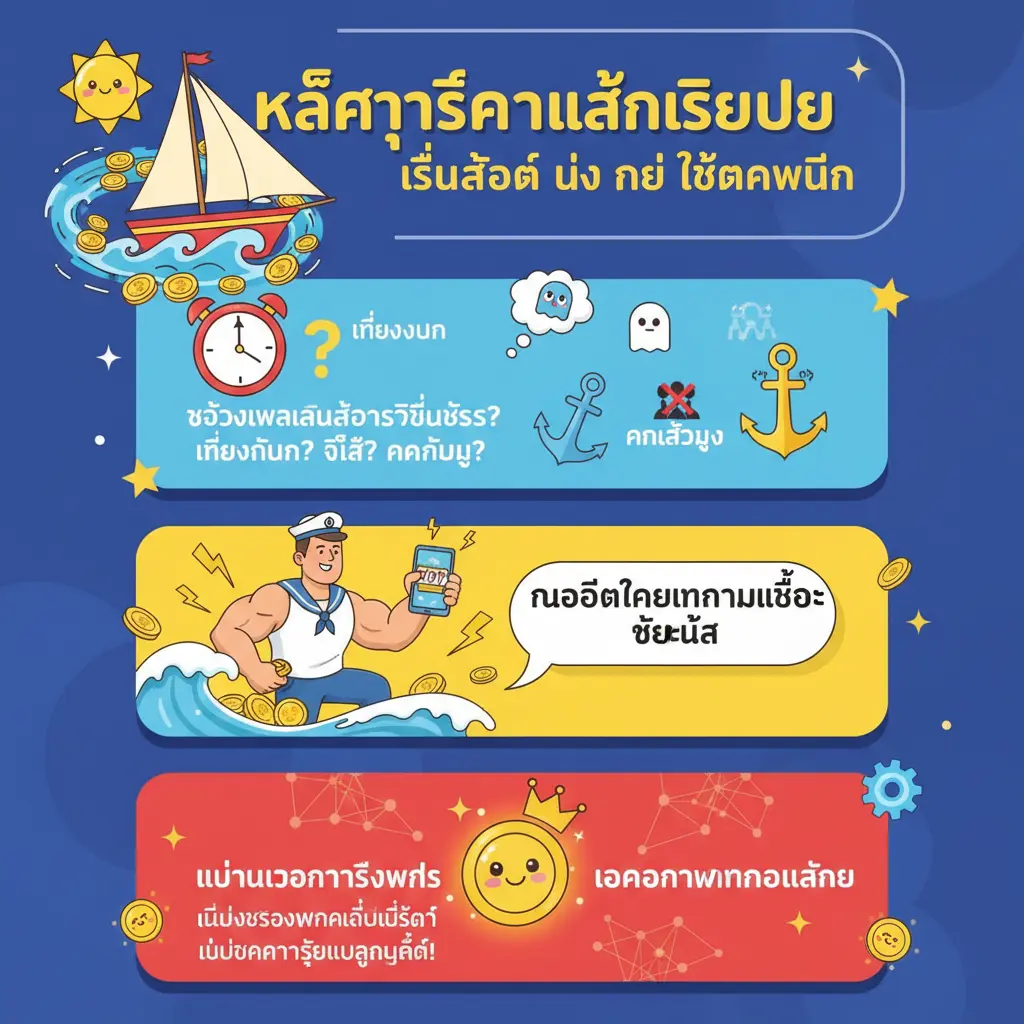 เล่นสล็อต ยัง ไง ให้แตกหมื่น - หลักสูตรการแล่นเรือใบ