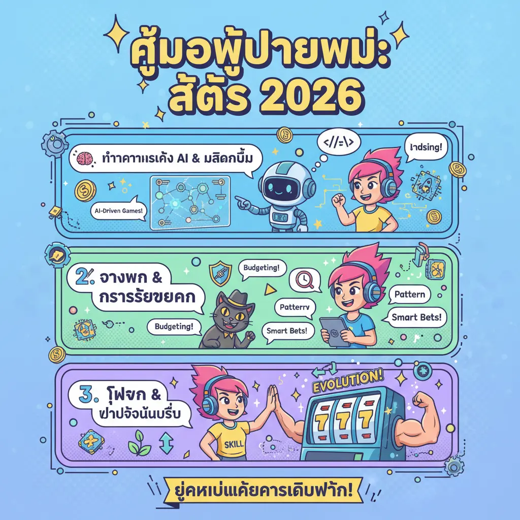 ขั้น ตอน การเล่นสล็อต - ผู้เล่นใหม่