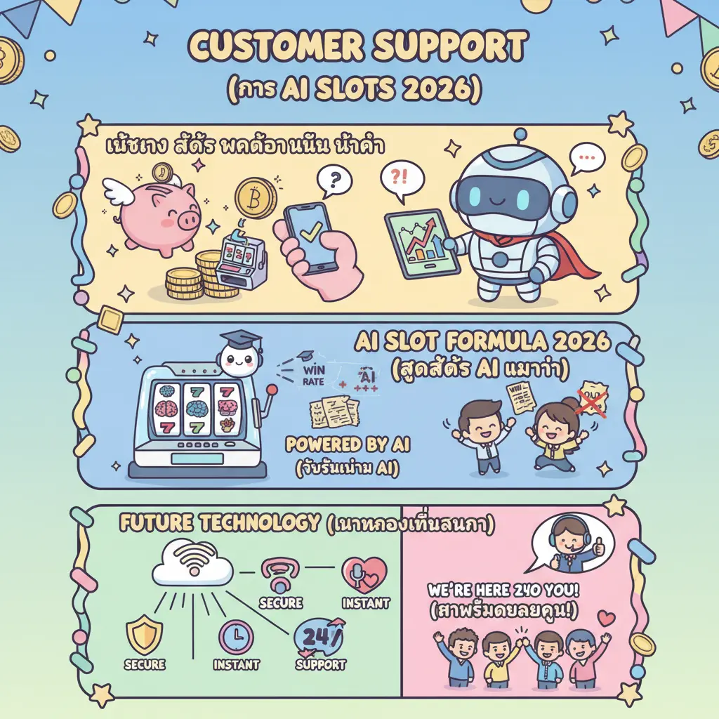 เว็บตรง สล็อต ฝากถอน ไม่มี ขั้นต่ำ 1 บาท ก็ ถอนได้ - การสนับสนุนลูกค้า