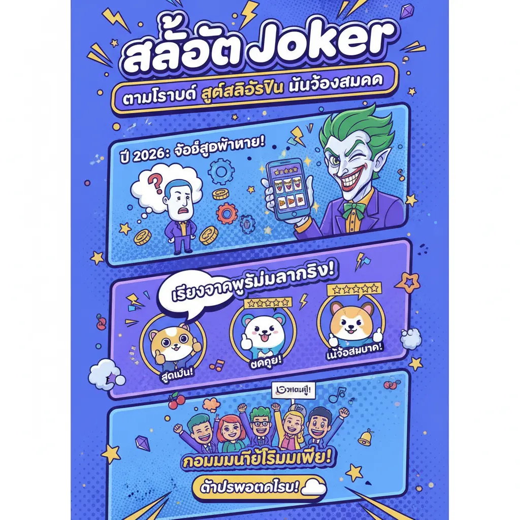ดาวน์โหลด สูตรสล็อตฟรี ไม่ต้องสมัคร - สล็อต Joker
