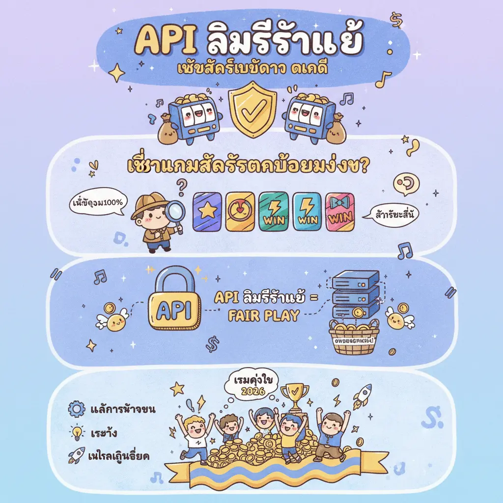 เว็บสล็อตเว็บตรง แตกดี - API ลิขสิทธิ์แท้