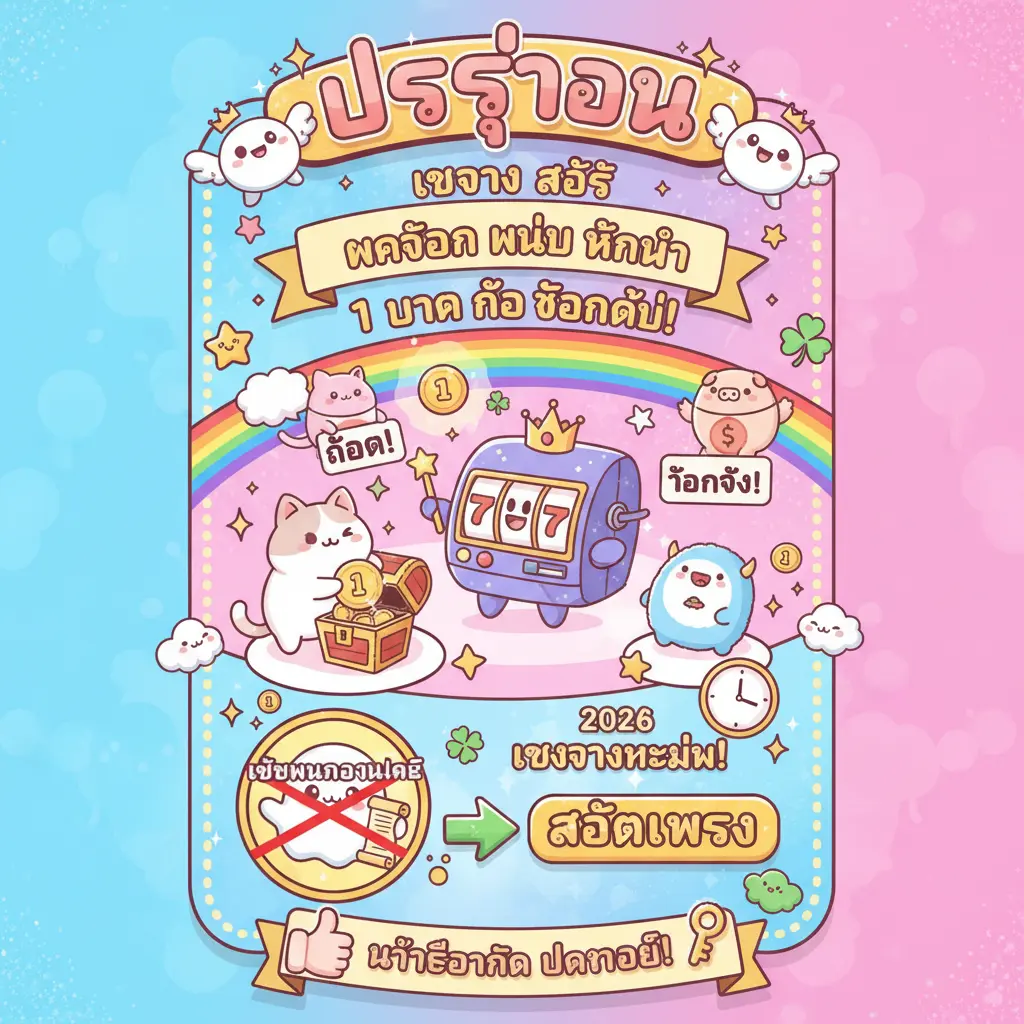 เว็บตรง สล็อต ฝากถอน ไม่มี ขั้นต่ำ 1 บาท ก็ ถอนได้ - โปรโมชั่น