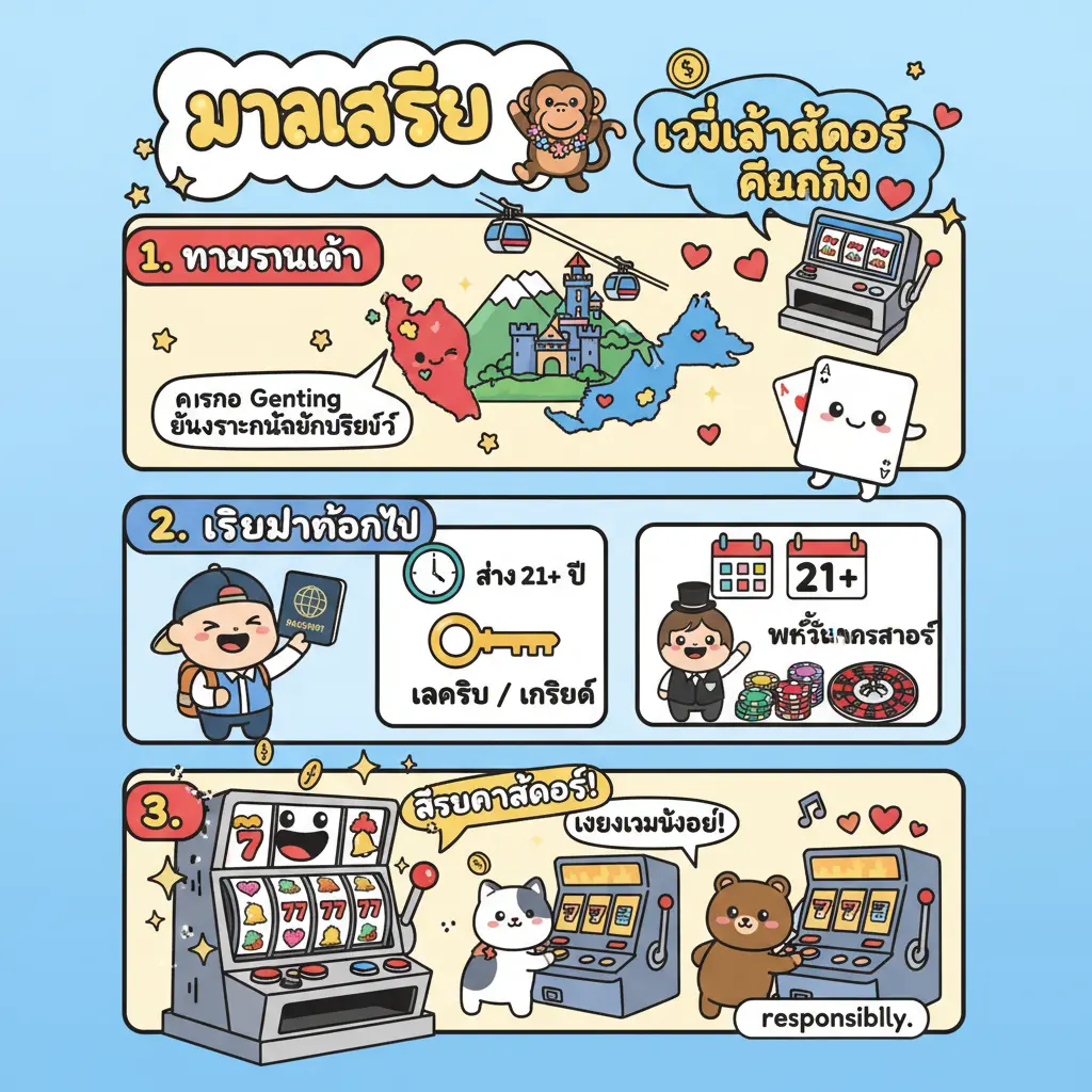 วิธีเล่นสลอตเกนติ้ง - มาเลเซีย