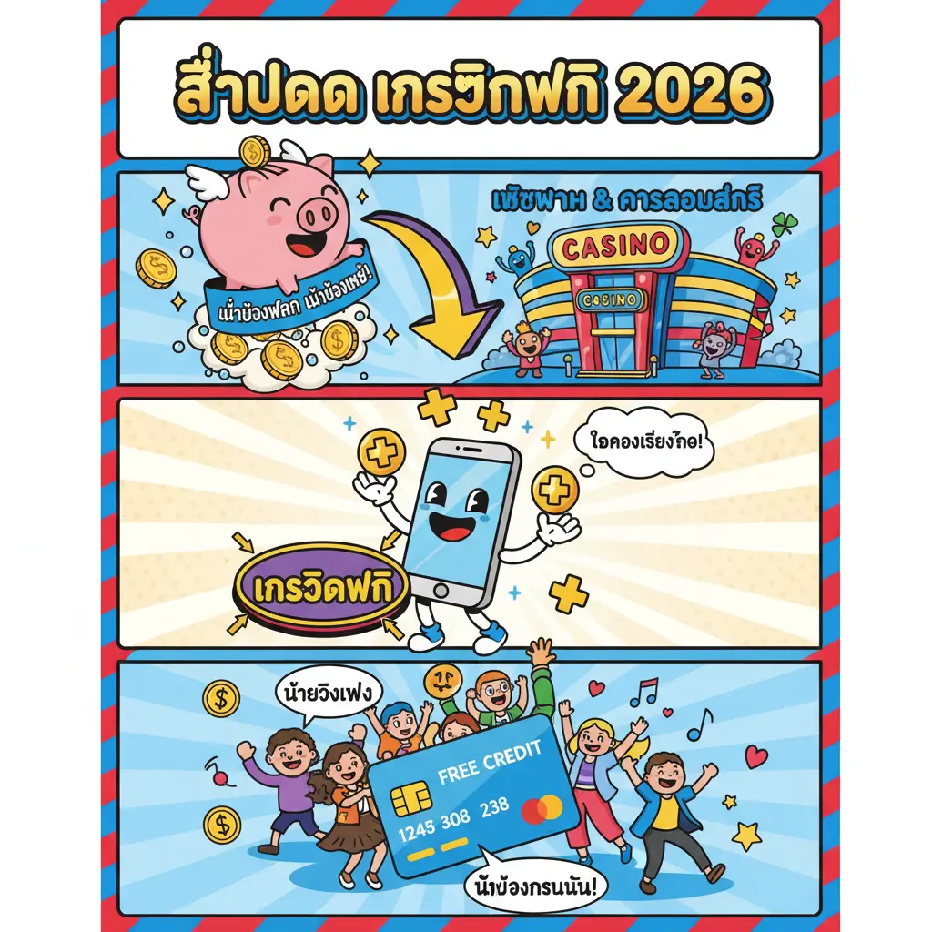 เครดิตฟรีไม่ต้องฝาก - เครดิตฟรี