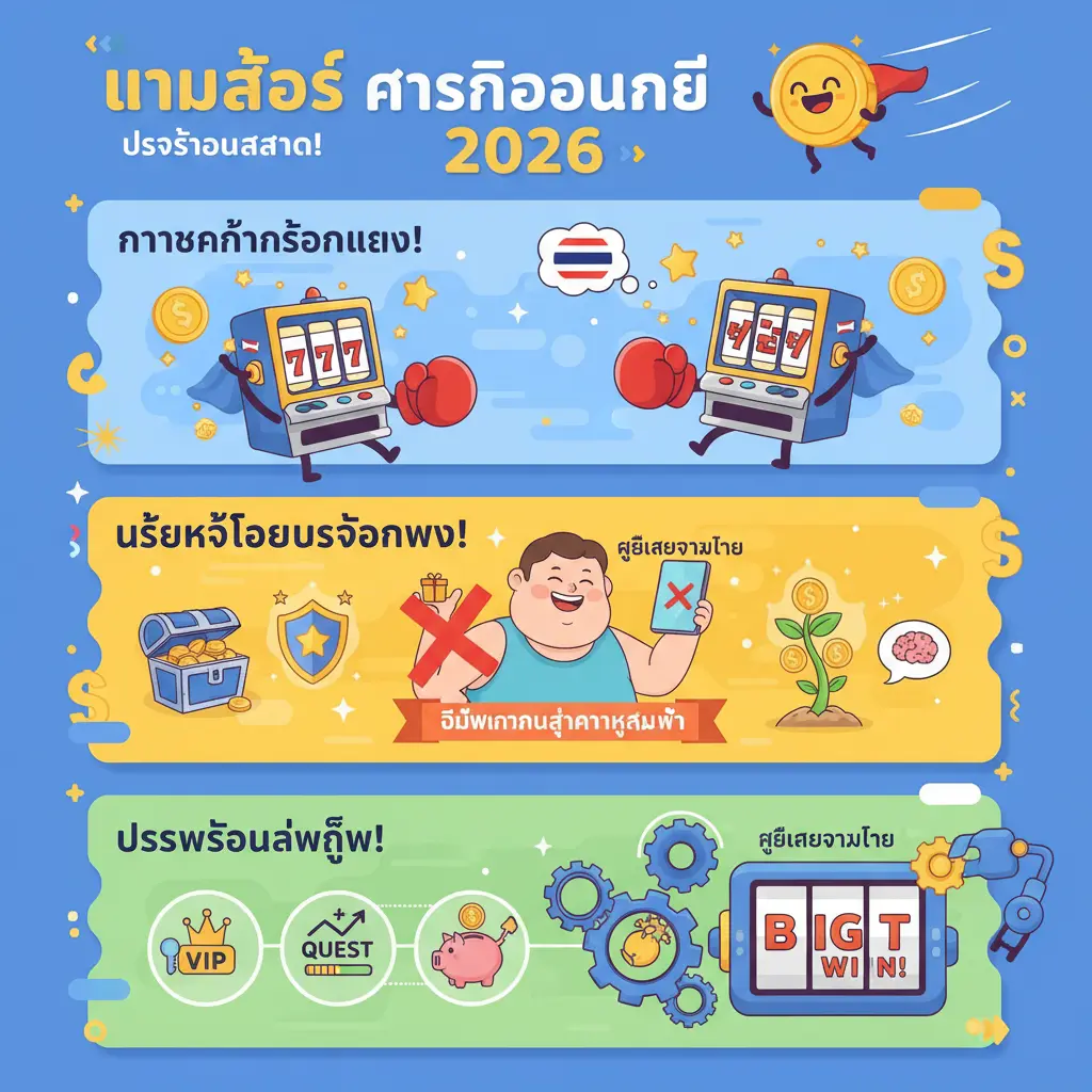 คาสิโนออนไลน์ 2026 - เกมสล็อต