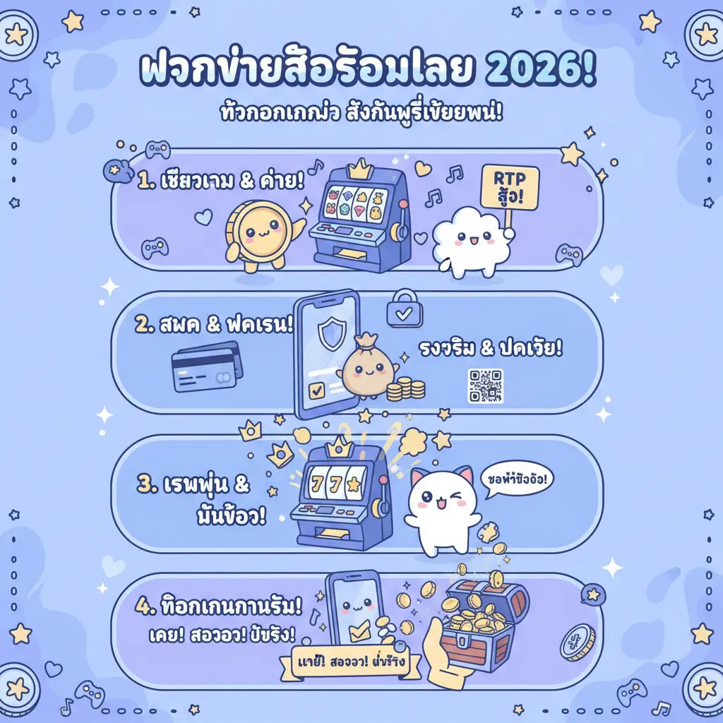 ขั้น ตอน การเล่นสล็อต - เกมสล็อต