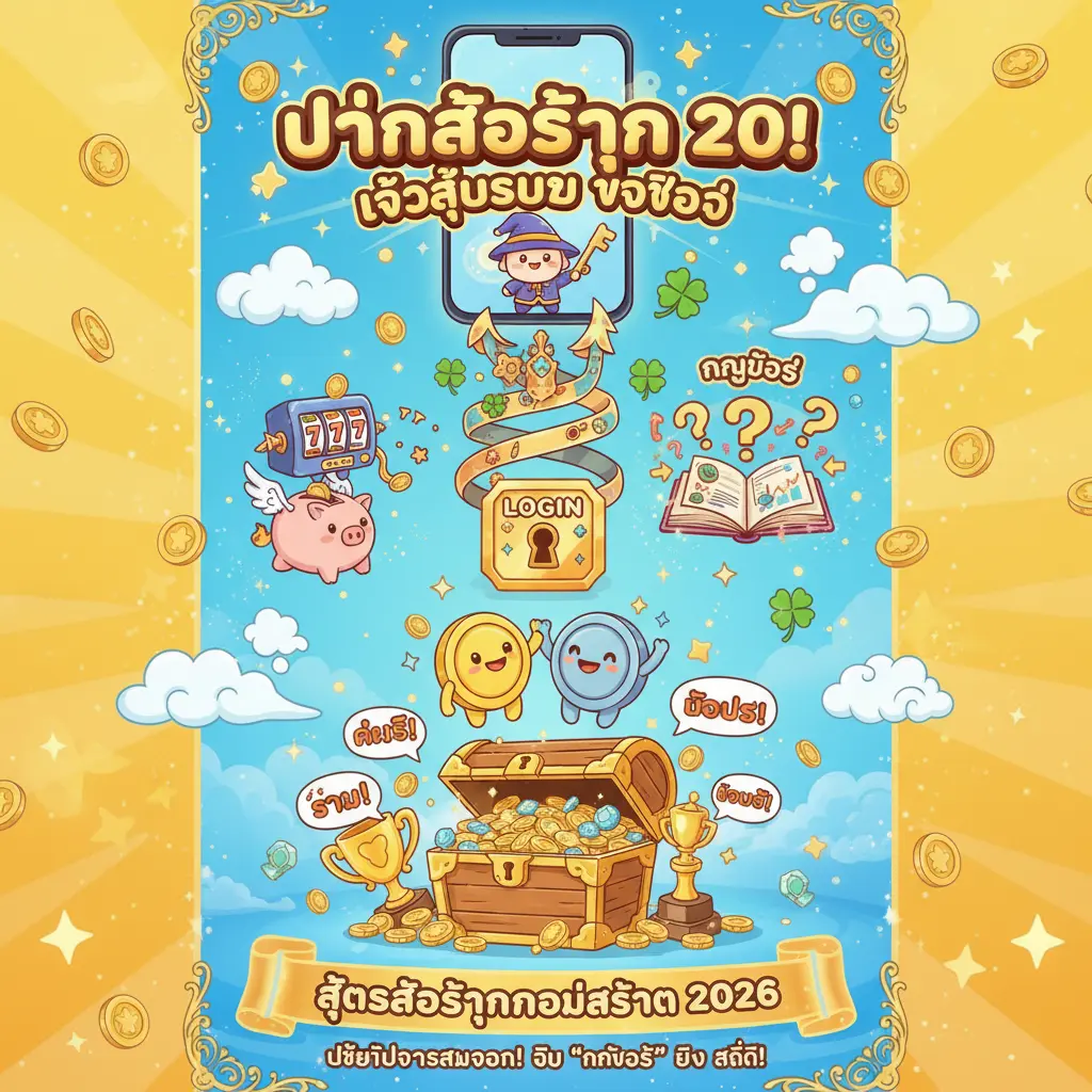 วิธี ปั่นสล็อตทุน 20 - การเข้าสู่ระบบ