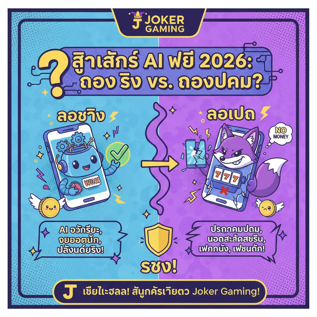 สูตรสล็อต ai ฟรี - Joker Gaming